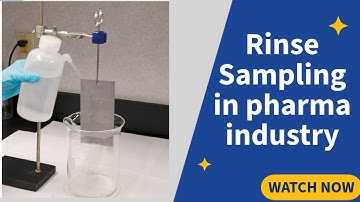 Purpose of Rinse sampling in pharmaceutical industry🧪|Cleaning Validation| Pharma industry 