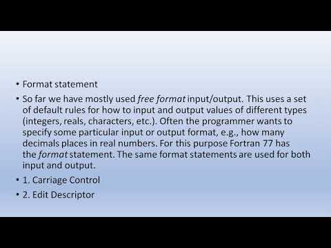 fortran ch 8,9
