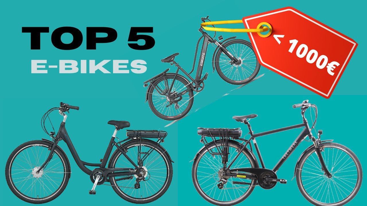 Die 5 besten E-Bikes unter 1000 Euro - YouTube