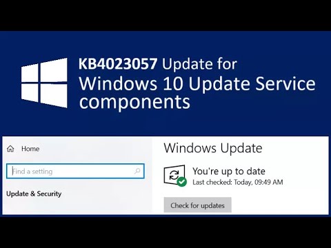Windows 10 update KB4023057 is rolling out again to prepare PCs for future Windows updates