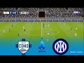 COMO vs INTER Live | Serie A 2026 | 12 April 2026 | Simulation PES 2021 Gameplay