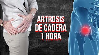 Rutina de ejercicios para la ARTROSIS DE CADERA de 1 hora, HAZ LOS EJERCICIOS CONMIGO