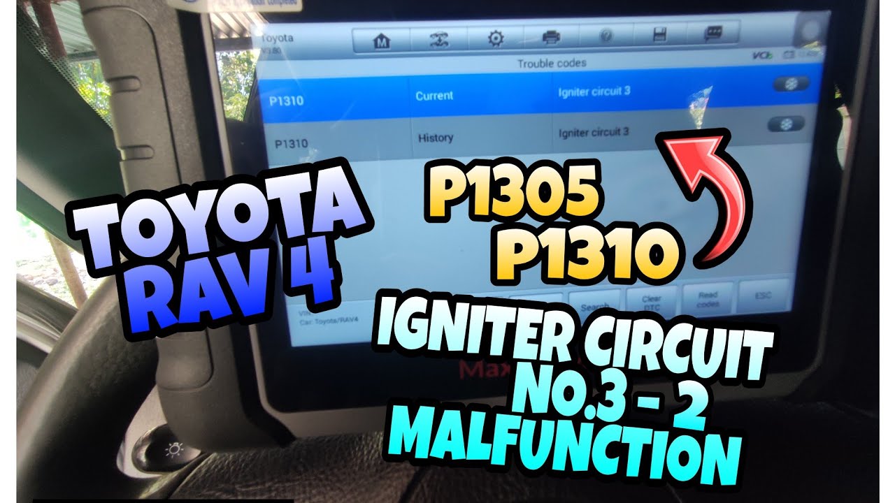 P1300 p1305 toyota