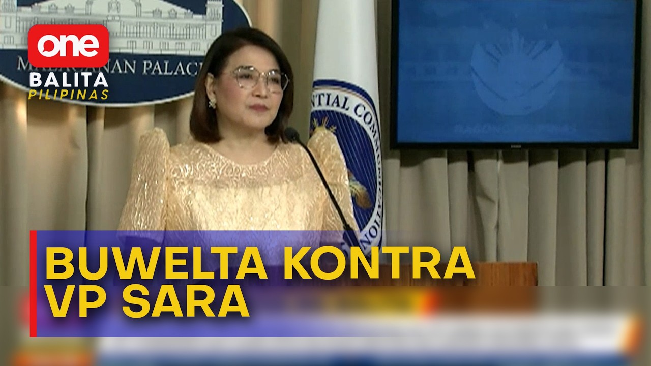 Palasyo, binuweltahan ang 'regret' ni VP Sara | One Balita Pilipinas