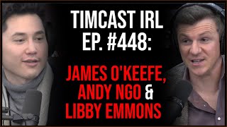 ⁣Timcast IRL - James O'Keefe, Andy Ngo, And Libby Emmons Join Discussing The State of Journalism