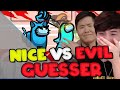 Nice Guesser Toast vs Evil Guesser Sykkuno in Among Us ft  Valkyrae, Jacksepticeye, Fuslie, Lily