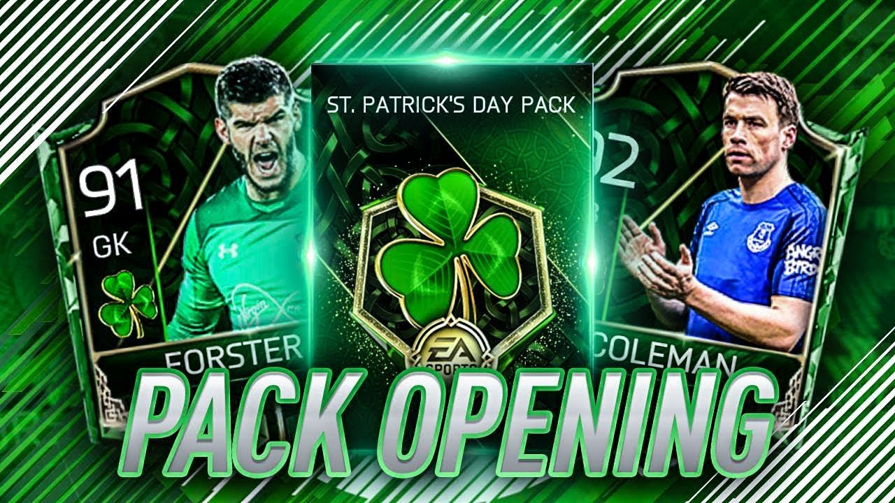 🔥 DZIEŃ ŚWIĘTEGO PATRYKA! 🔥 PACK OPENING 🎁 - FIFA MOBILE 18