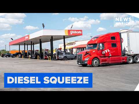 Record diesel prices are crushing truckers; CEO explains the impact