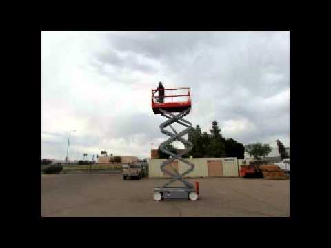 Sold! 2005 Skyjack SJ4626 26' Electric Scissor Lift Man Aerial bidadoo.com