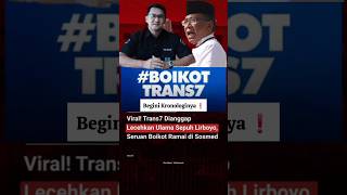 Seruan Boikot trans 7❗️ ini kronologi awalnya #tni #military #news #lirboyokediri #trans7
