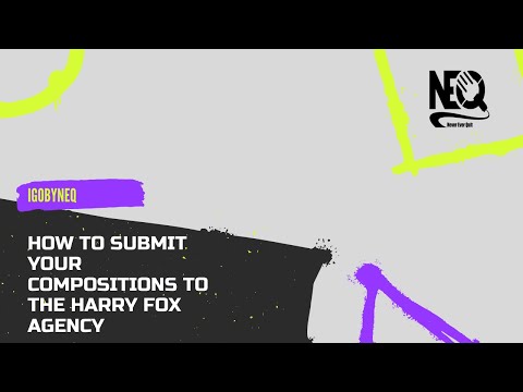 How to submit your compositions to The Harry Fox Agency