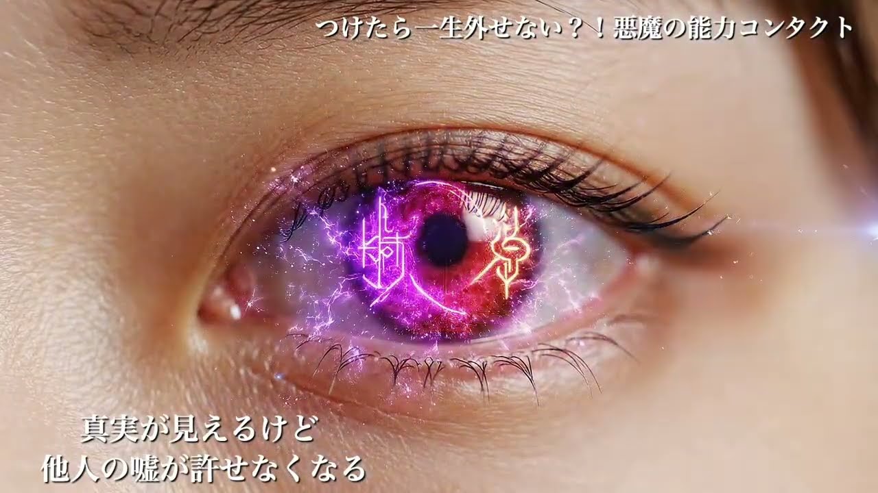 【ASMR】一生外せない悪魔のコンタクト✨あなたならどれを選ぶ？ 