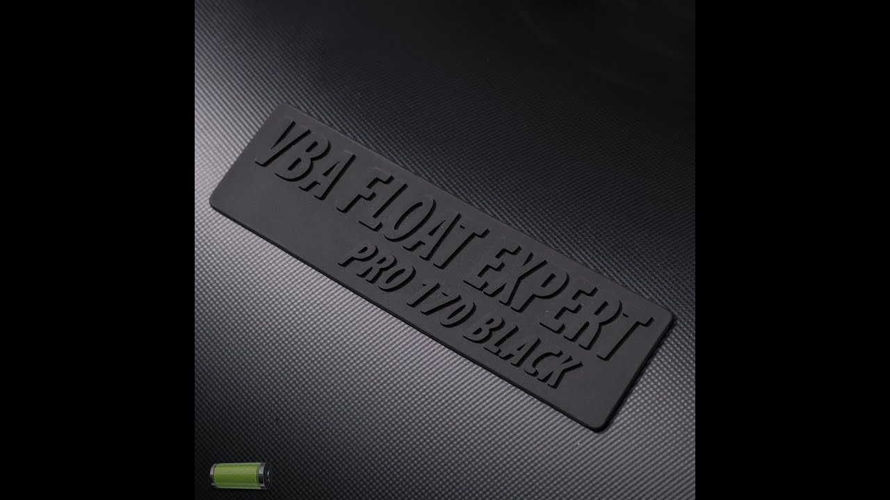 BELLYBOOT FLOAT EXPERT PRO 170 BLACK MET MOTORSTEUN - YouTube