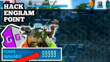 how to hack engram points with Game Guardian #hackark