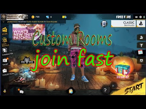 #Freefire #CUSTOM ROOM coming sonn Live Stream Hindi India 2018 New Update Today Live Freefire - YouTube