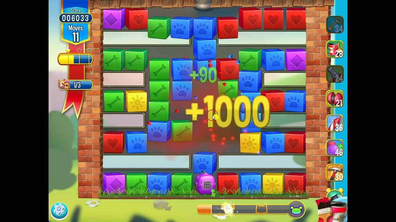 Pet Rescue Saga level 5247 no boosters | PuzzledCubes.site