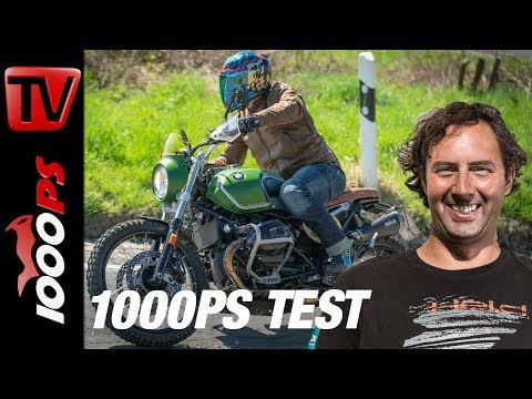 Wunderlich BMW R nineT Scrambler Test mit 21 Zoll Vorderrad - "Green Hell" - Umbau