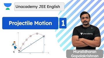 A-Z of Projectile Motion Part 1 | Unacademy JEE English | Physics | Muralidharan Gopalakrishnan