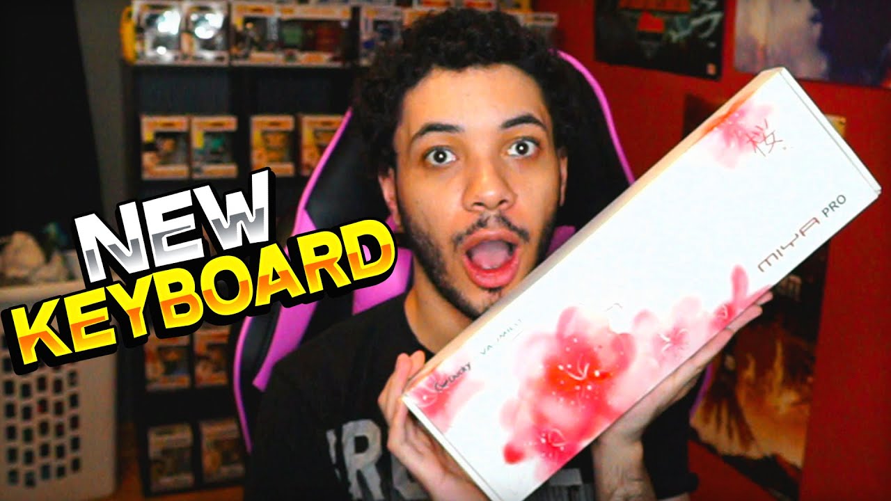 My New Cherry Blossom Keyboard | Ducky Keyboard Unboxing + First Impressions | Hypixel bed - My New Cherry Blossom Keyboard | Ducky Keyboard Unboxing + First Impressions | Hypixel bedwars