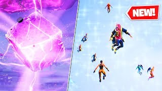 A NEW DIMENSION in FORTNITE (rip cube)