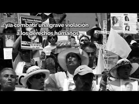 Ley general sobre desaparición de personas en México