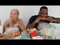 CRAVINGS MUKBANG | Eating all our food cravings in one seating!!!!