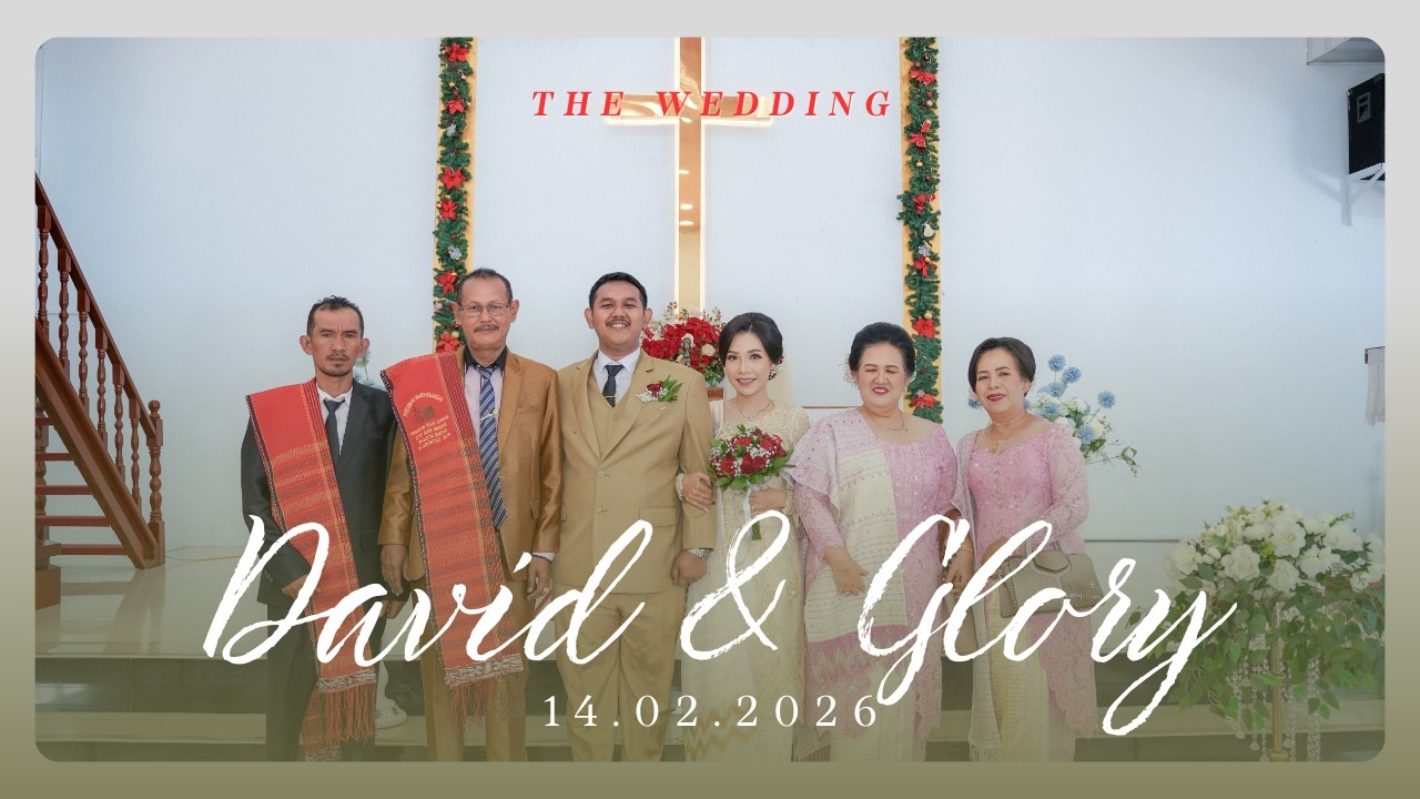 David & Glory | Wedding Batak – Part 2
