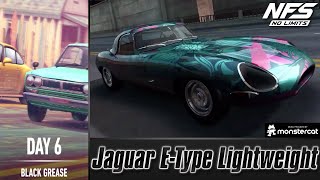 Need For Speed No Limits - Jaguar E-Type Lightweight | West End Waves (Day 6 - Black Grease) screenshot 5