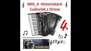 Orava MIX_4 Zbierka 22 Dolno Oravských  Ľudových piesní od Harmonikár.Orava.sk Akordeon a Spev