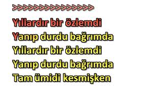 Karaoke Mavi Mavi Işın Karaca