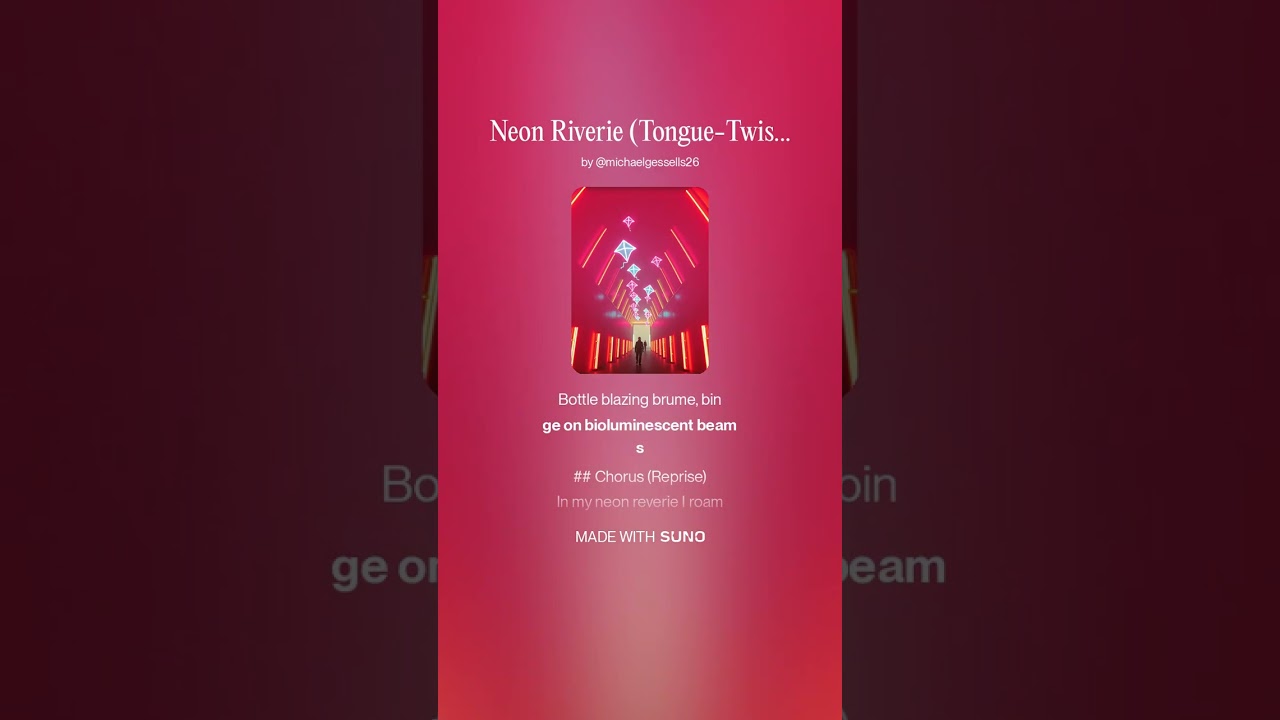 Michael G - Neon Riverie
