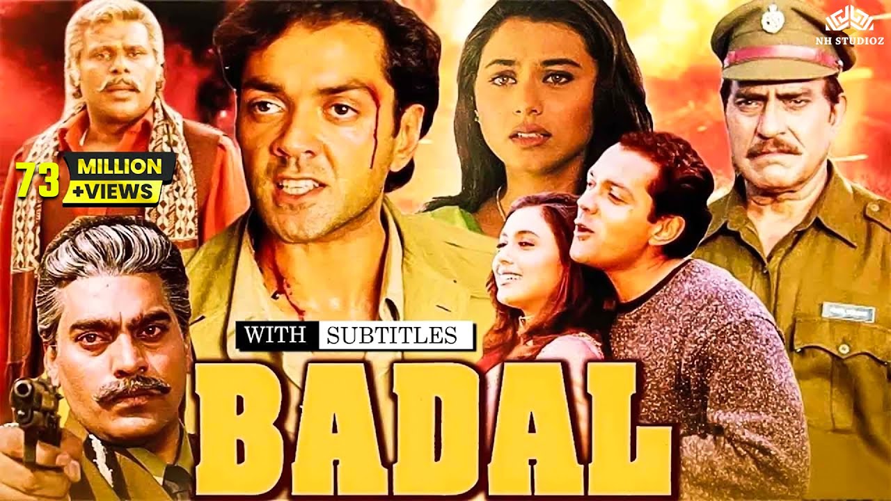 Badal Full Movie HD  Bobby Deol Rani Mukerji  90s Superhit Movie  Full Hindi Action Movie