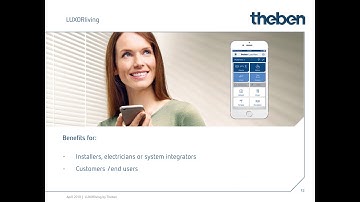 LUXORliving Tutorial 1: general information about the Smart home system