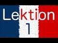 Französisch lernen - Begrüßung - Hallo und Tschüß - Lektion 1