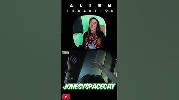 DONT RUN! Alien Isolation - #mybloopers #youtubeshorts #xboxseriesx #jumpscare
