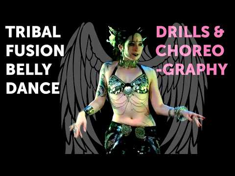 Learn Tribal Fusion Belly Dance with Ariellah - Technique Drills, Seamless Fluidity, Choreography