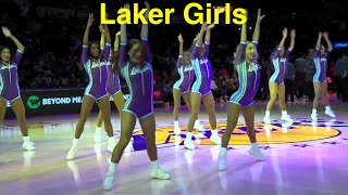 World-Famous Laker Girls (Los Angeles Lakers Dancers) - NBA Dancers - dance performance 2021