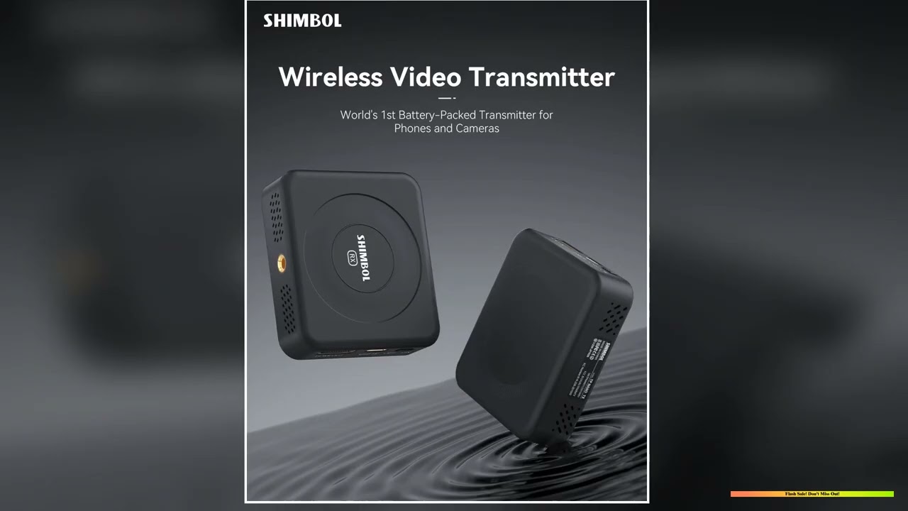 SHIMBOL TP NANO Wireless Video Transmission System HDMIcompatible Image Transmitter for Video