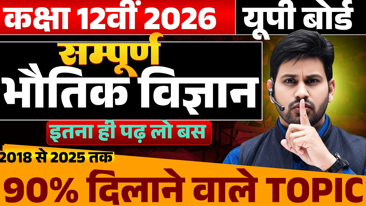 UP Board Class 12 Hindi 2026 | 90% Dilane Wale Important Topics |2018-2025 Trend Analysis
