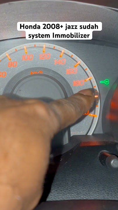 The reason why the Honda Jazz RS car won't start is because the Honda Jazz already uses a sensor ...