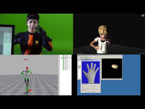 CyberGlove III with full body suit - video from CyberGlove Systems