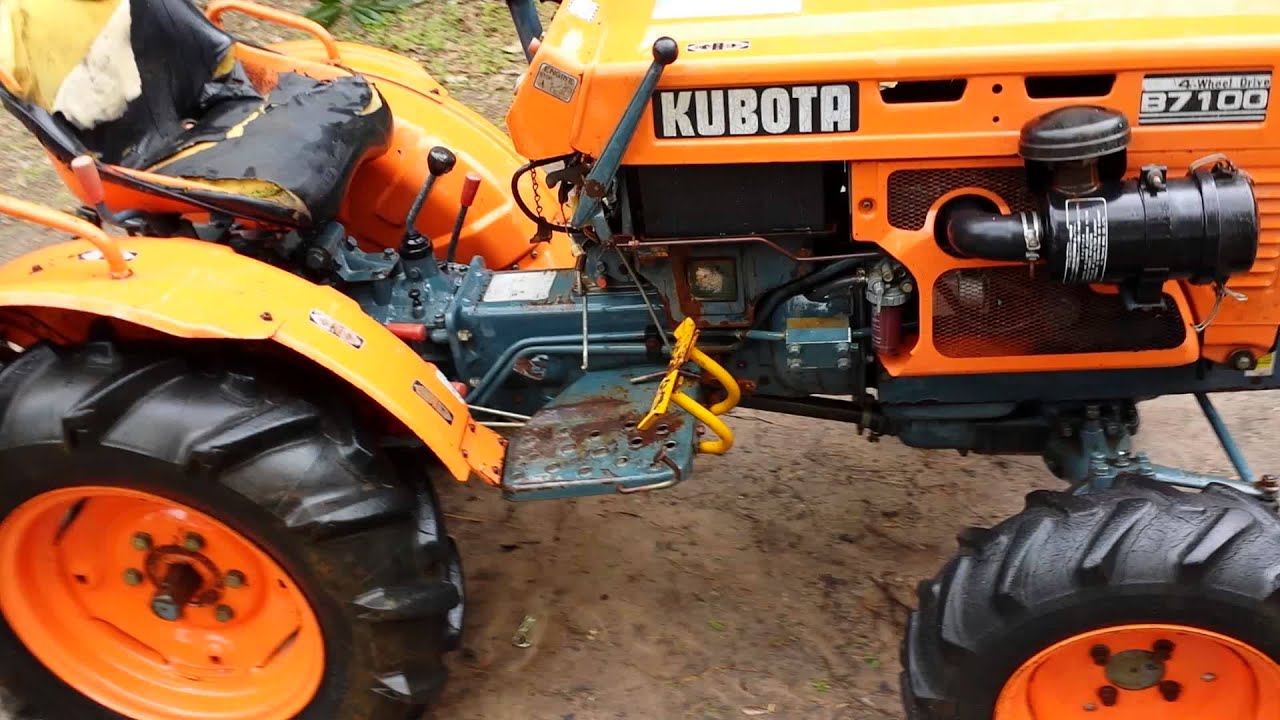 Kubota b7100 YouTube