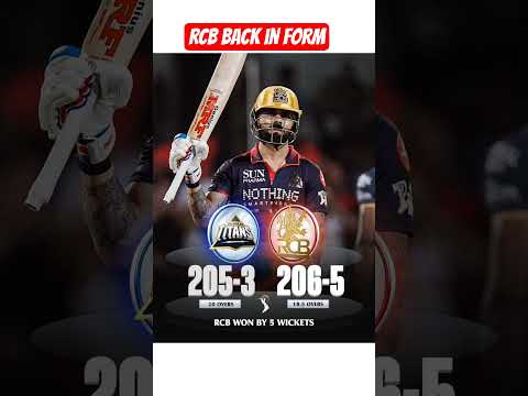 RCB back in form 🔥😂🏆 #ipl #shorts