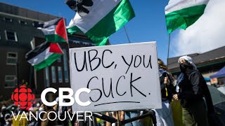 ProPalestinian demonstrators at UBC hope their camp will remain peaceful