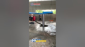 Bàn giao lắp đặt bộ cầu nâng 1 trụ ty Ấn Độ và thiết bị rửa xe tại KONTUM #caunangoto