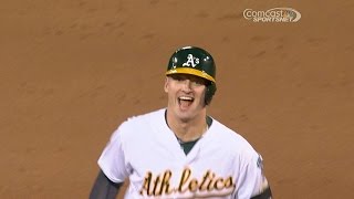 A's win on Donaldson's three-run jack