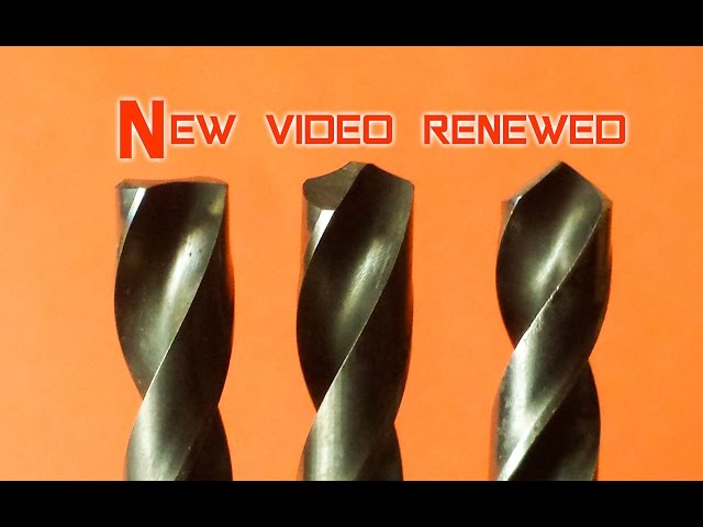 How To Sharpen A Drill Bit For Metal