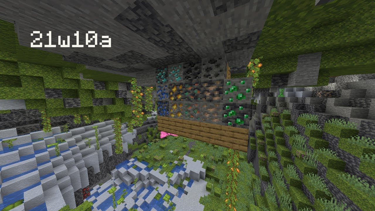 snapshot 21w10a minecraft