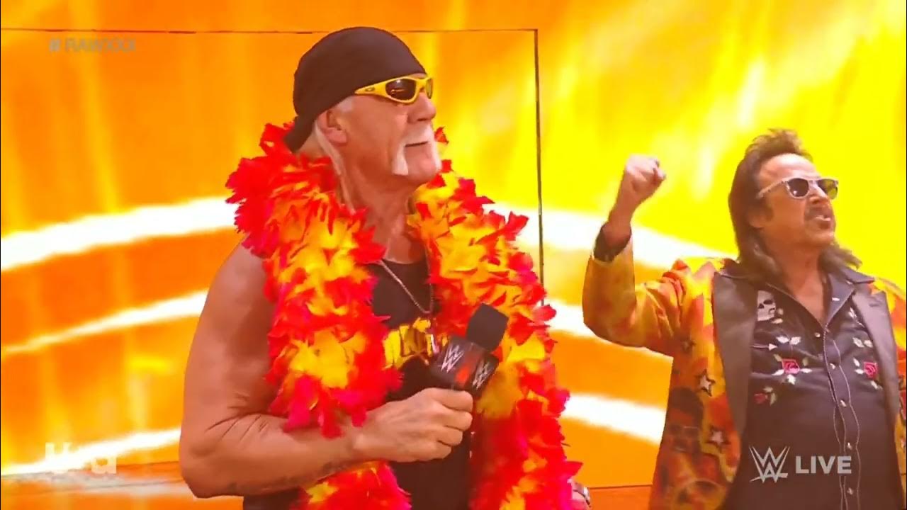 WWE RAW HULK HOGAN ENTRANCE 01/23/23 YouTube