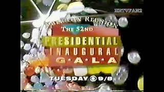 January 17, 1993 CBS Promo (Presidential Inaugural Gala)